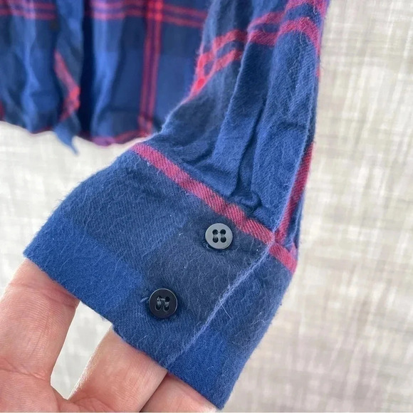 Zara Trafaluc Rayon long sleeve button down shirt women's S 8787/b - Picture 4 of 7